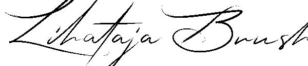 Lihataja Brush字体