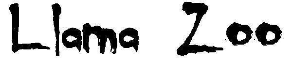 Llama Zoo字体
