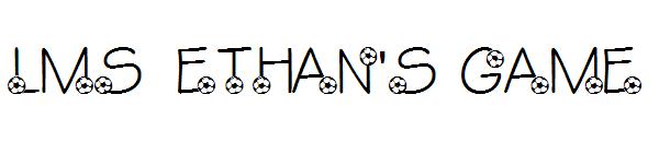 LMS Ethan's Game字体