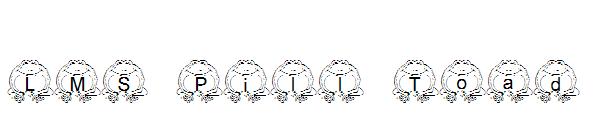 LMS Pill Toad字体