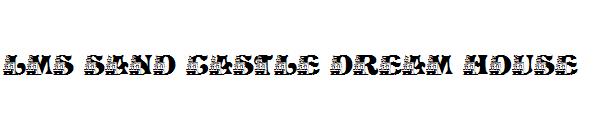 LMS Sand Castle Dream House字体