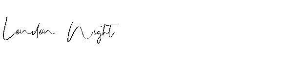 London Night字体