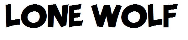 LONE WOLF字体