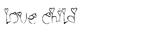 love child字体