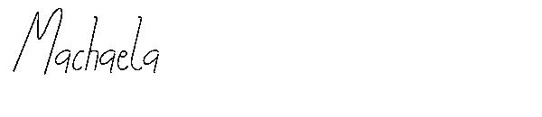 Machaela字体
