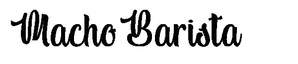 Macho Barista字体