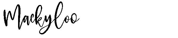 Mackyloo字体
