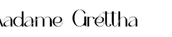 Madame Grettha字体