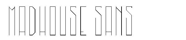 MadHouse Sans字体