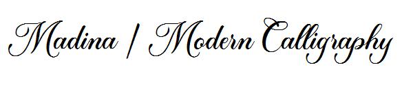 Madina | Modern Calligraphy字体