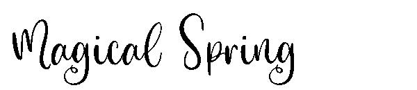 Magical Spring字体