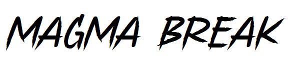 Magma Break字体