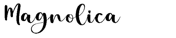 Magnolica字体