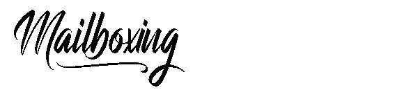 Mailboxing字体