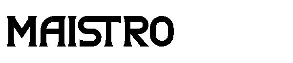 Maistro字体
