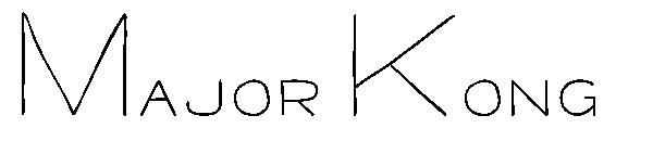 Major Kong字体