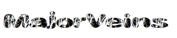 MajorVeins字体