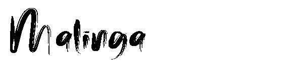 Malinga字体