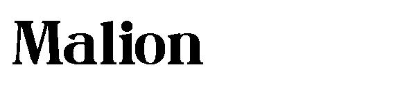Malion字体