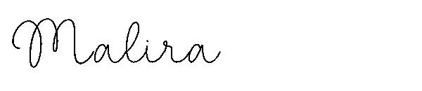 Malira字体