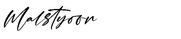 Malstyoor字体