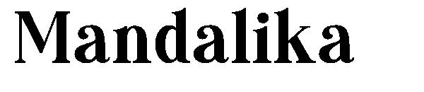 Mandalika字体