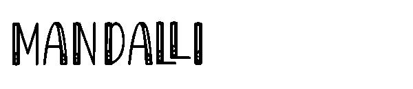 Mandalli字体