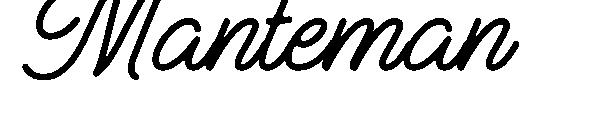 Manteman字体