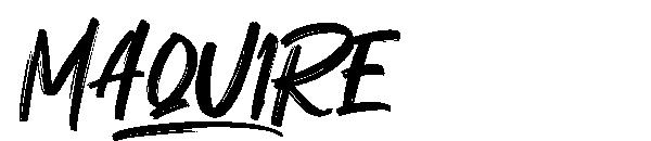 Maquire字体