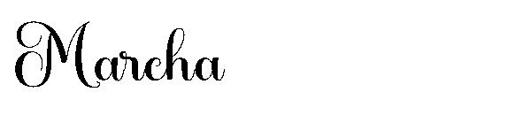 Marcha字体