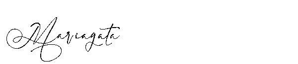 Mariagata字体
