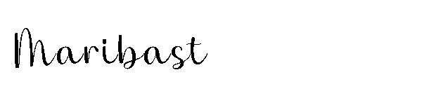 Maribast字体