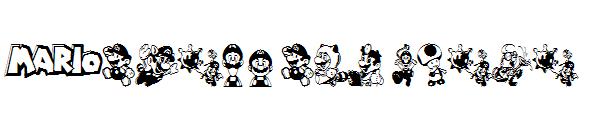 Mario and Luigi字体