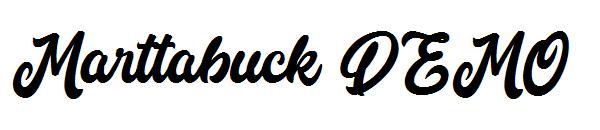 Marttabuck DEMO字体