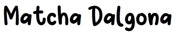 Matcha Dalgona字体