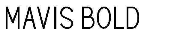 MAVIS Bold字体