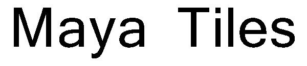 Maya Tiles字体