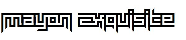 Mayon Exquisite字体