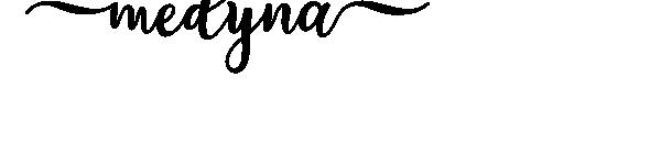 medyna字体