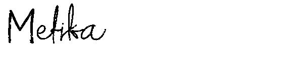 Mefika字体