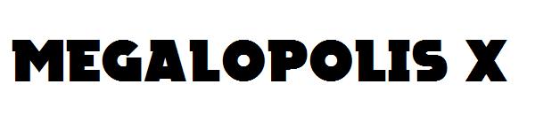 Megalopolis X字体