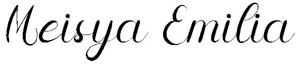 Meisya Emilia字体