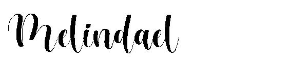 Melindael字体