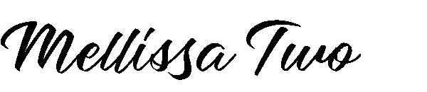 Mellissa Two字体