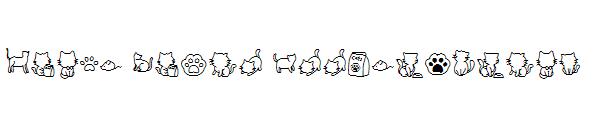 Meows Nepil Illustration字体