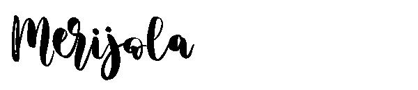 Merijola字体