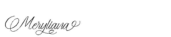 Meryliana字体