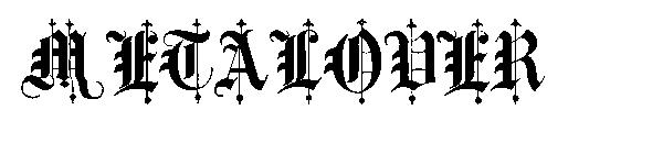 metalover字体
