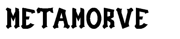 Metamorve字体