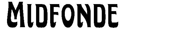 Midfonde字体